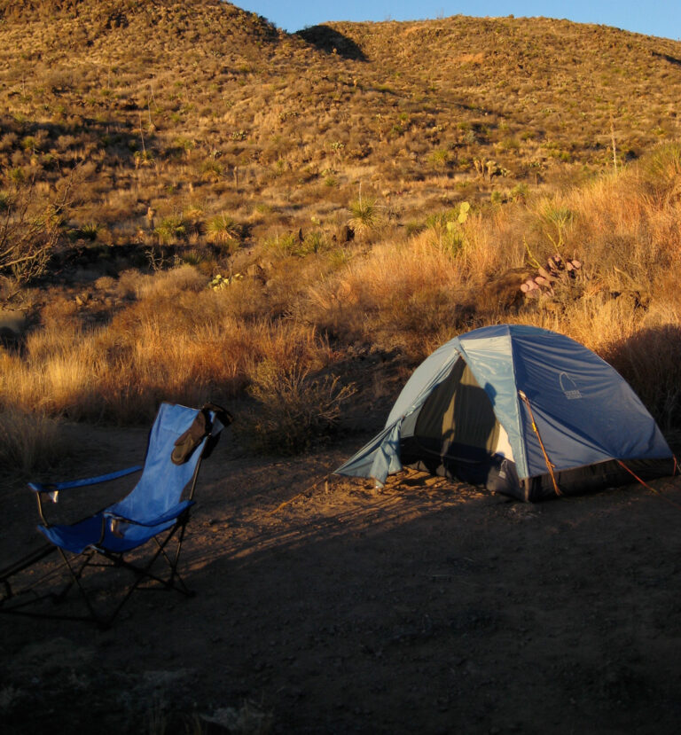 Sierra Designs Gamma at Big Bend Ranch State Park January, 2010