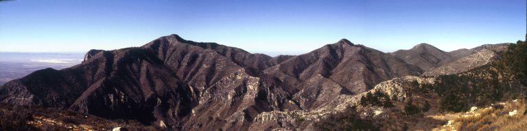 TR-Guadalupe Mountains NP Backpacking Feb-March 1986